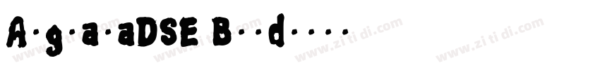 AngsanaDSE Bold字体转换
